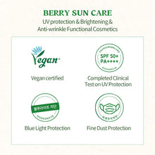 Load image into Gallery viewer, berry soothing sun cream SPF 50+  PA++++
