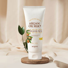 Load image into Gallery viewer, Argan Oil Silk Plus Hair Mask Pack