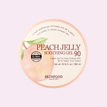 Load image into Gallery viewer, Peach Jelly Soothing Gel 90 a multi for face & body with 90% peach fruit extract