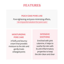 Load image into Gallery viewer, Peach Sake Pore Cream
