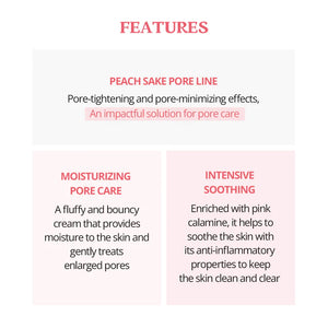 Peach Sake Pore Cream