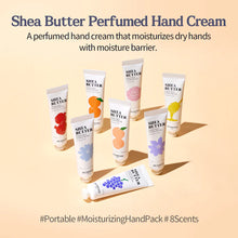 Load image into Gallery viewer, SHEA BUTTER Perfumed Hand Cream (Pomegranate Scent)