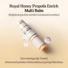 Load image into Gallery viewer, ‏Royal Honey Propolis Enrich Multi Balm moisture and nourishing propolis extract ￼￼