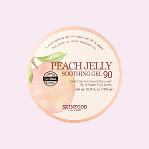 Peach Jelly Soothing Gel 90 a multi for face & body with 90% peach fruit extract