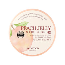 Load image into Gallery viewer, Peach Jelly Soothing Gel 90 a multi for face &amp; body with 90% peach fruit extract