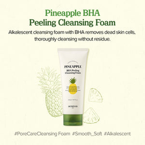 Pineapple BHA Peeling cleansing foam